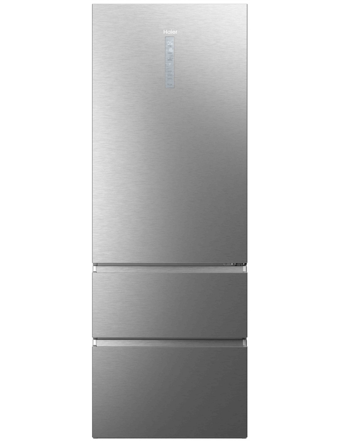 Réfrigérateur Combiné 483L Platinium No Frost HAIER HTW7720ENMP